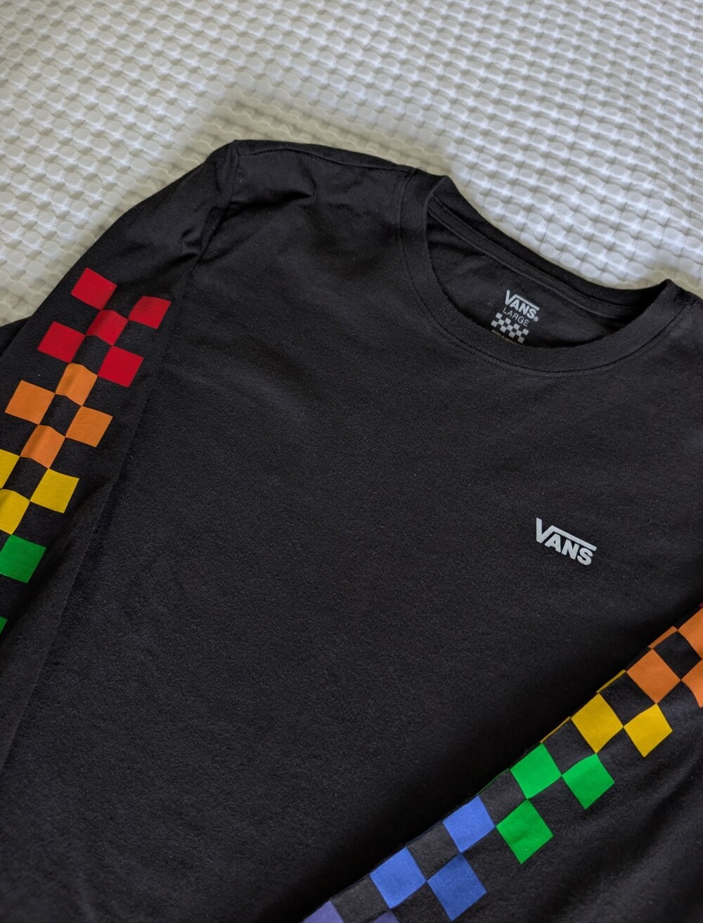 Vans Rainbow check Long sleeve Shirt - Picture 2 of 3